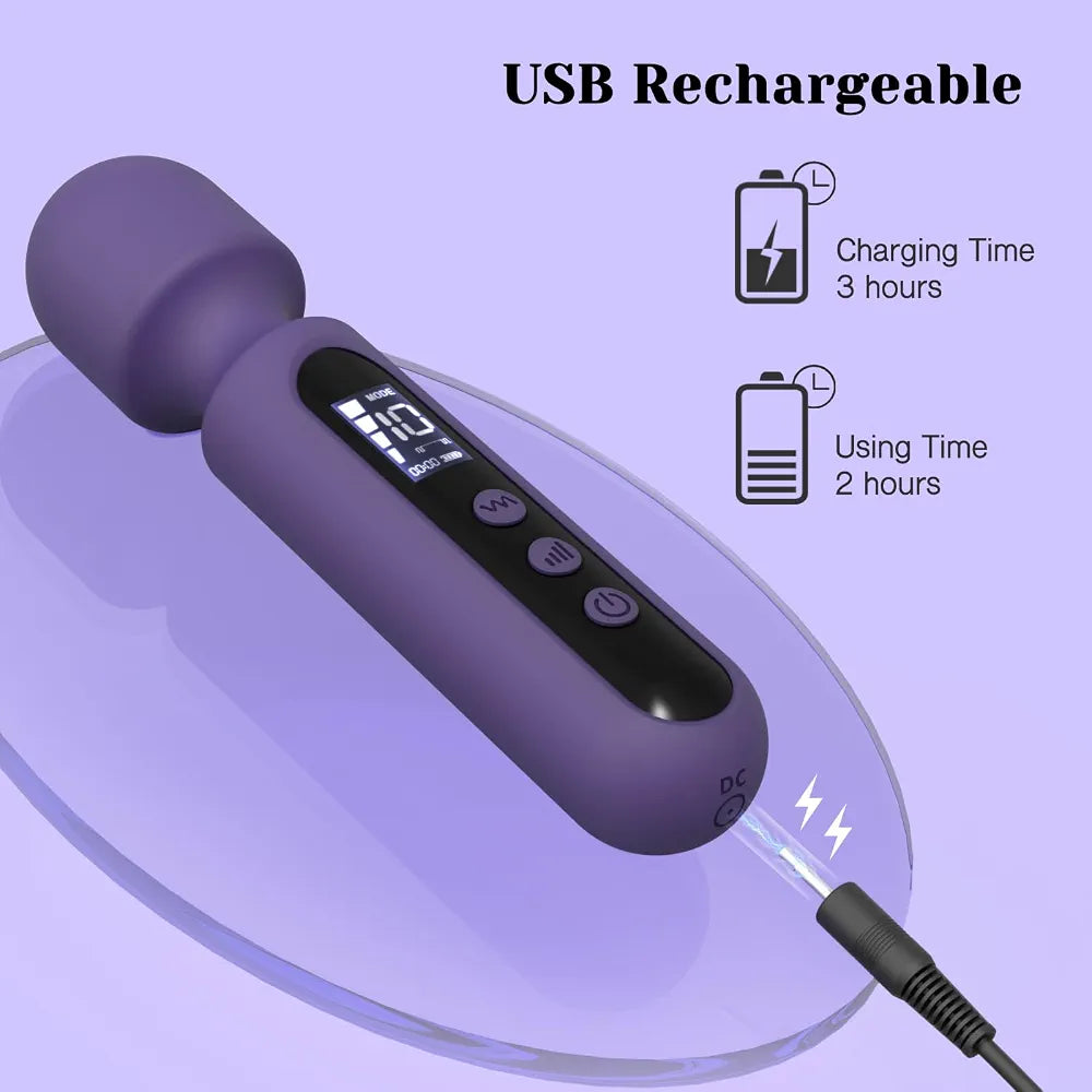 Tracy's Dog Wand Vibrator Kits, Couples Adult Sex Toys with 3 Attachments