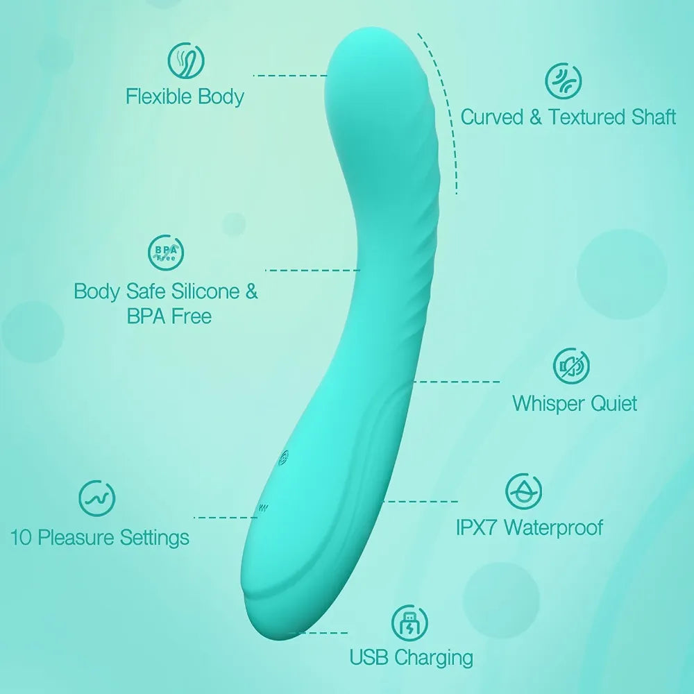Tracy's Dog Powerful G Spot Vibrator for Deep Penetration, Adult Sex Toys