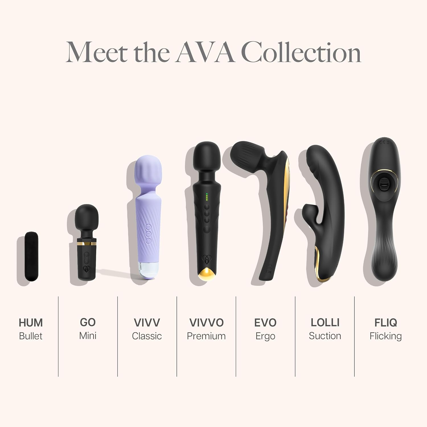 Ava Vibrator Sex Toys – Battery Life 4 Hours | Water Resistant Body Safe Silicone | Clitoral Vibrators Couples Sex Toy with Multi Patterns & speeds Vibrator for Women - Purple