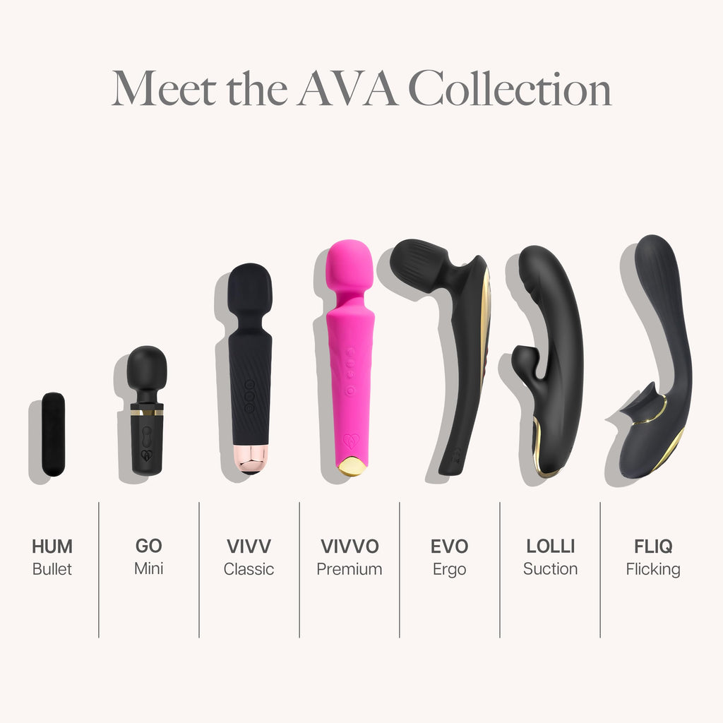 Ava Vibrator Sex Toys – Battery Life 4 Hours | Water Resistant Body Safe Silicone | Clitoral Vibrators Couples Sex Toy with Multi Patterns & speeds Vibrator for Women - Purple
