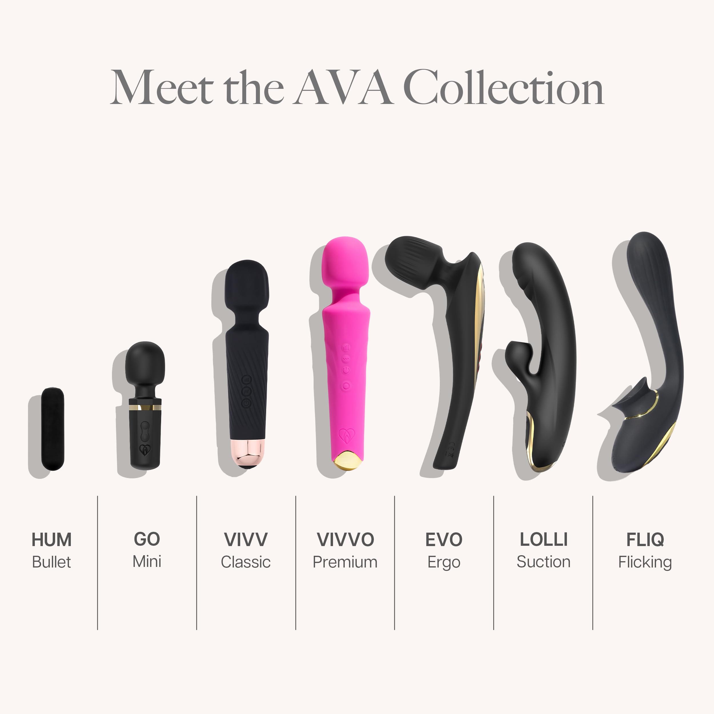 Ava Vibrator Sex Toys – Battery Life 4 Hours | Water Resistant Body Safe Silicone | Clitoral Vibrators Couples Sex Toy with Multi Patterns & speeds Vibrator for Women - Purple