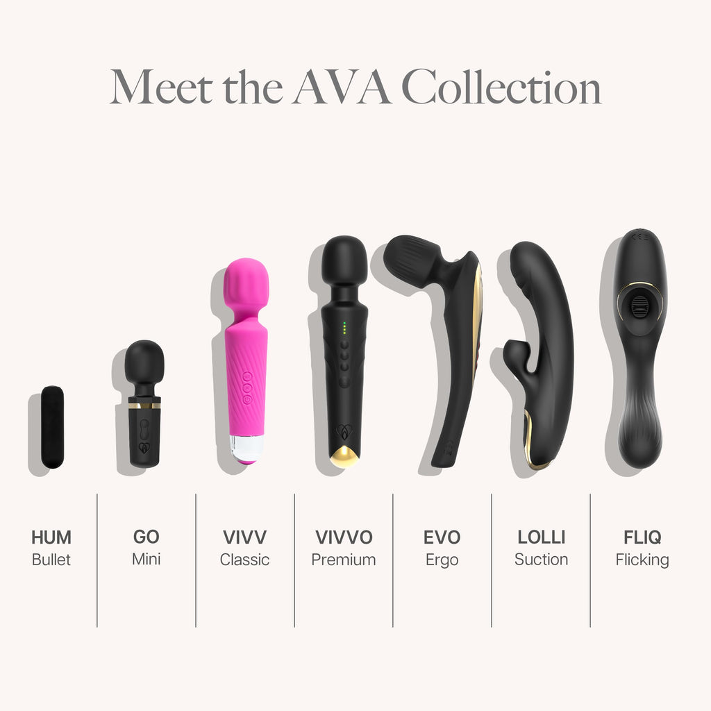Ava Vibrator Sex Toys – Battery Life 4 Hours | Water Resistant Body Safe Silicone | Clitoral Vibrators Couples Sex Toy with Multi Patterns & speeds Vibrator for Women - Purple