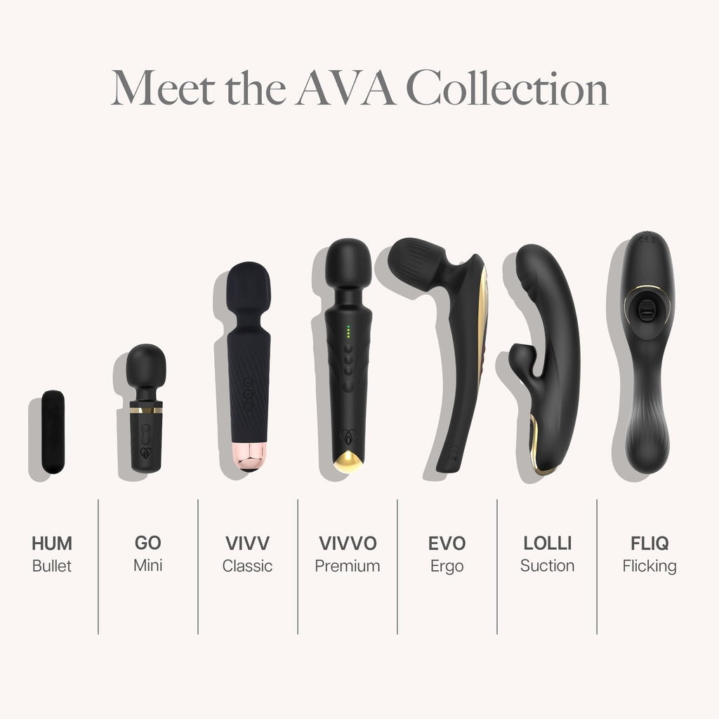 Ava Vibrator Sex Toys – Battery Life 4 Hours | Water Resistant Body Safe Silicone | Clitoral Vibrators Couples Sex Toy with Multi Patterns & speeds Vibrator for Women - Purple