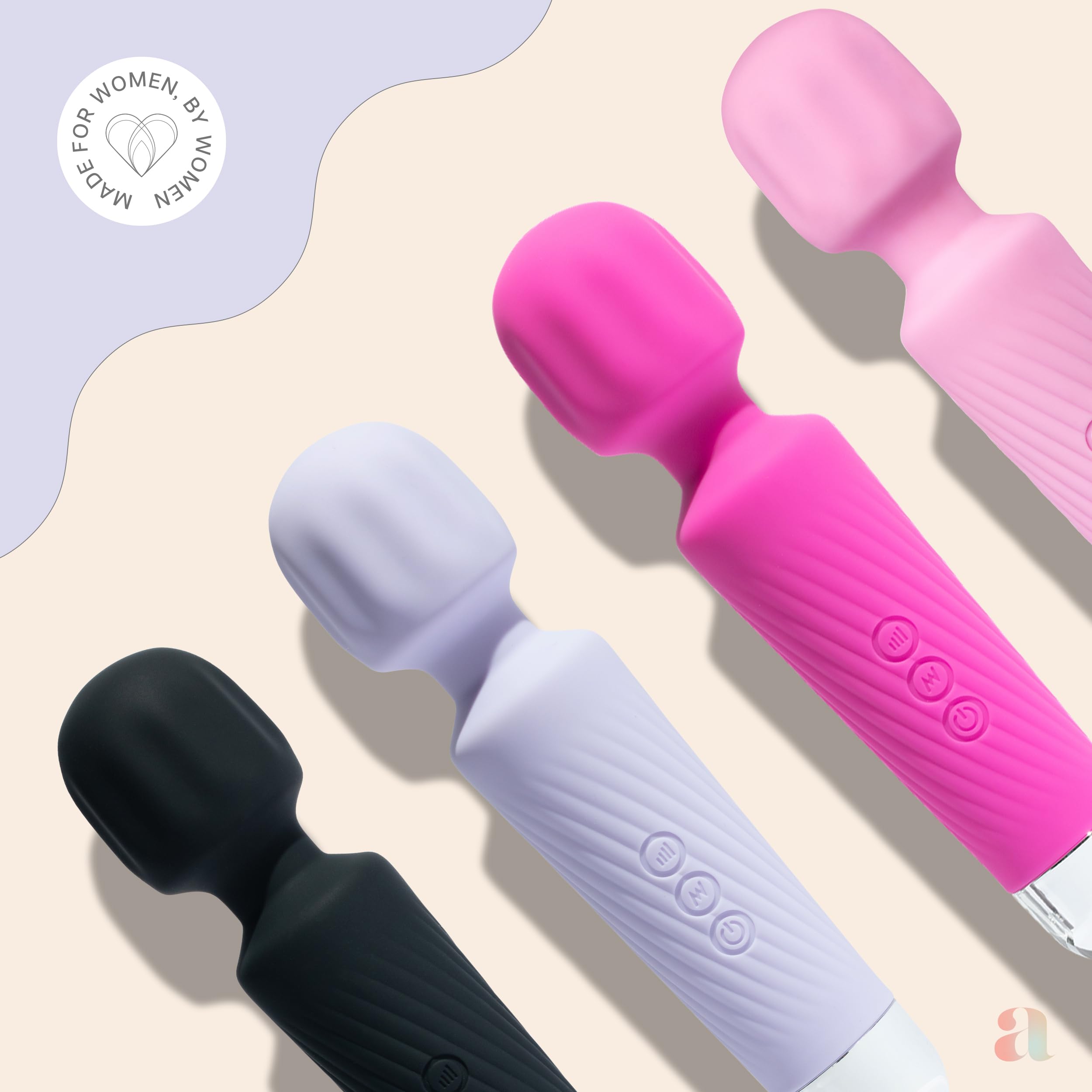 Ava Vibrator Sex Toys – Battery Life 4 Hours | Water Resistant Body Safe Silicone | Clitoral Vibrators Couples Sex Toy with Multi Patterns & speeds Vibrator for Women - Purple