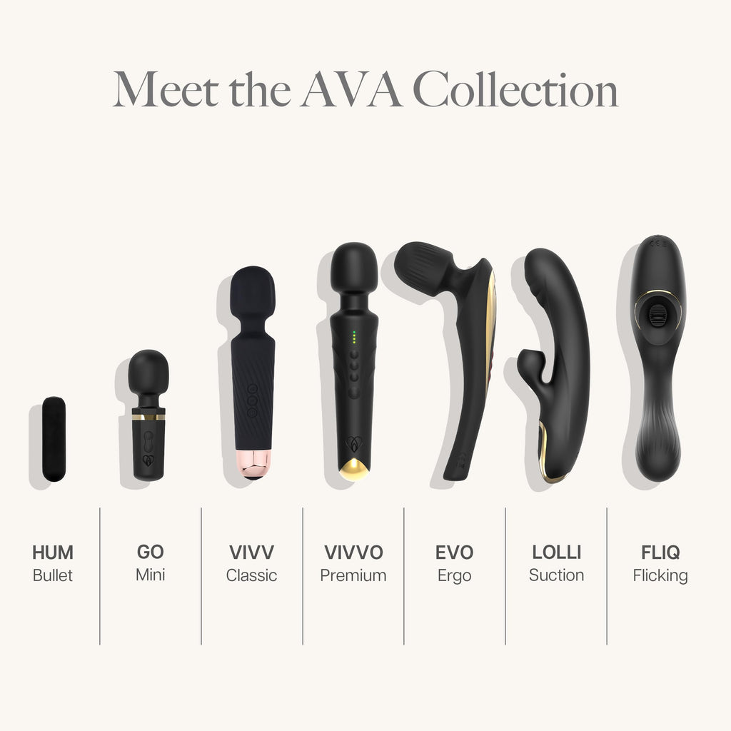 Ava Vibrator Sex Toys – Battery Life 4 Hours | Water Resistant Body Safe Silicone | Clitoral Vibrators Couples Sex Toy with Multi Patterns & speeds Vibrator for Women - Purple