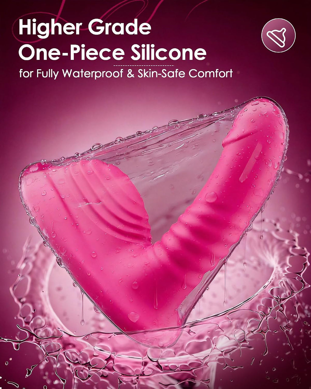 Riding Grinding Thrusting Dildo Vibrator - Remote Control Sex Grinders with 9 Thrusts & Vibrations for Clit Perineum G Spot Stimulation, Women Female Sex Toy Adult Toys & Games Sex Machine Dildos