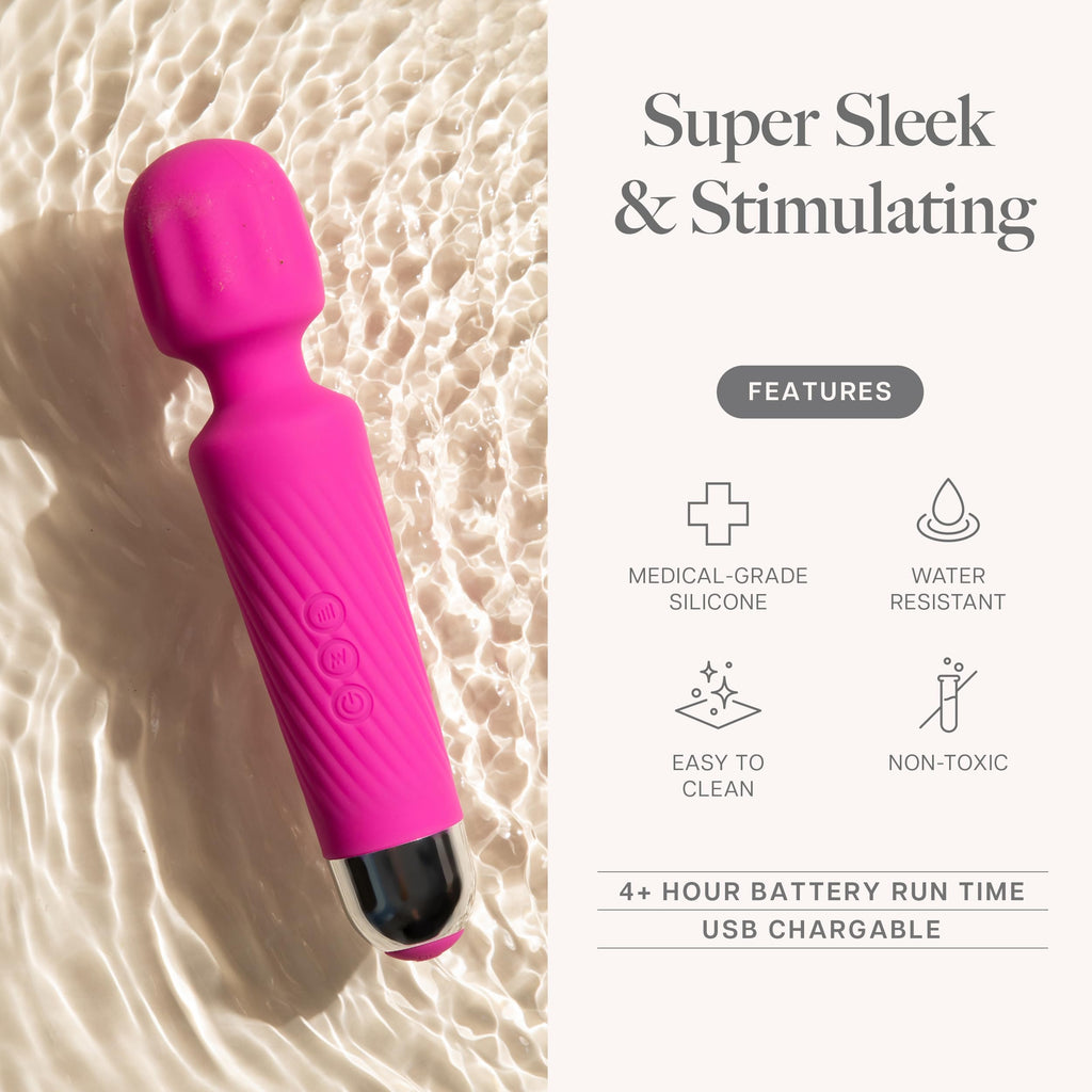 Ava Vibrator Sex Toys – Battery Life 4 Hours | Water Resistant Body Safe Silicone | Clitoral Vibrators Couples Sex Toy with Multi Patterns & speeds Vibrator for Women - Purple